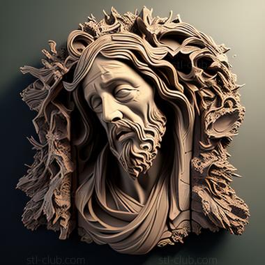 3D model st jesus (STL)